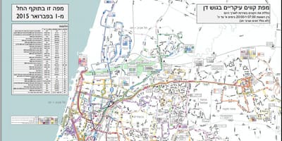 מפת לאתר " תל אביב